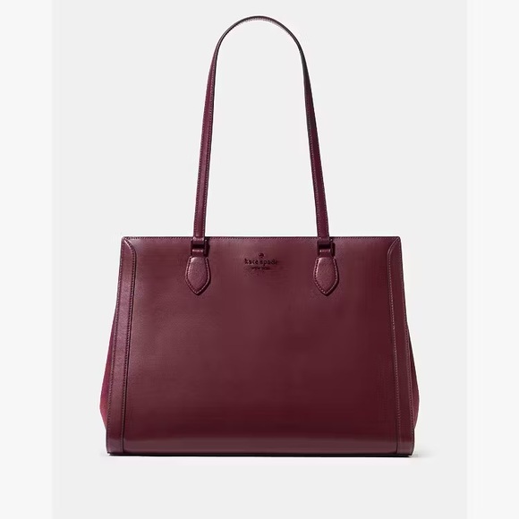 Kate Spade Deep Burgundy Tote